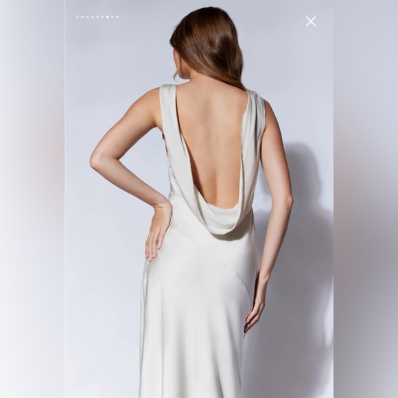 Meshki White Maxi Dress - Picture 7 of 16